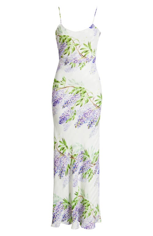 Sonya Moda Juliette Floral Maxi Slipdress In Wisteria