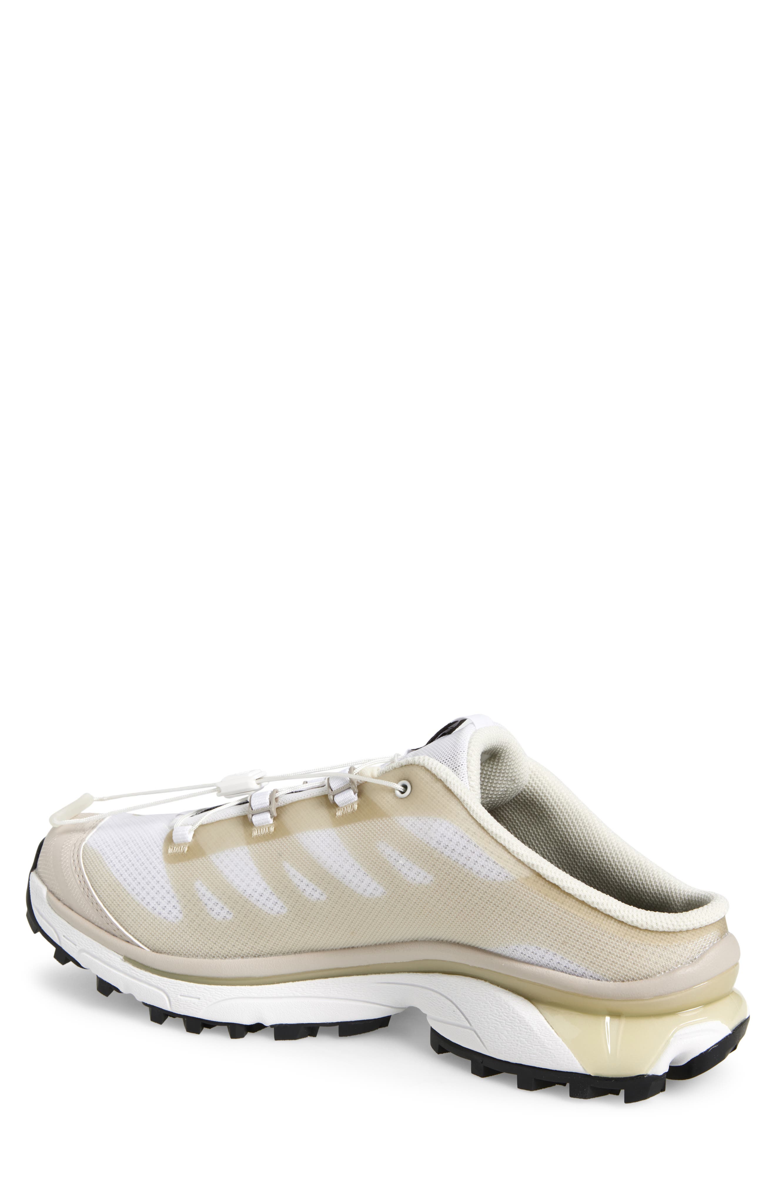 MM6 Maison Margiela x Salomon XT-4 Sneaker Mule, Alternate, color, White/ Green Haz/ Silver