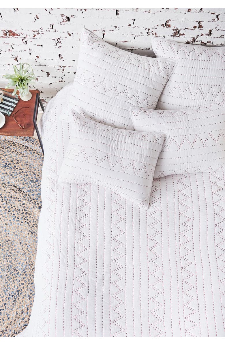 carol & frank Breck Quilt, Alternate, color, White