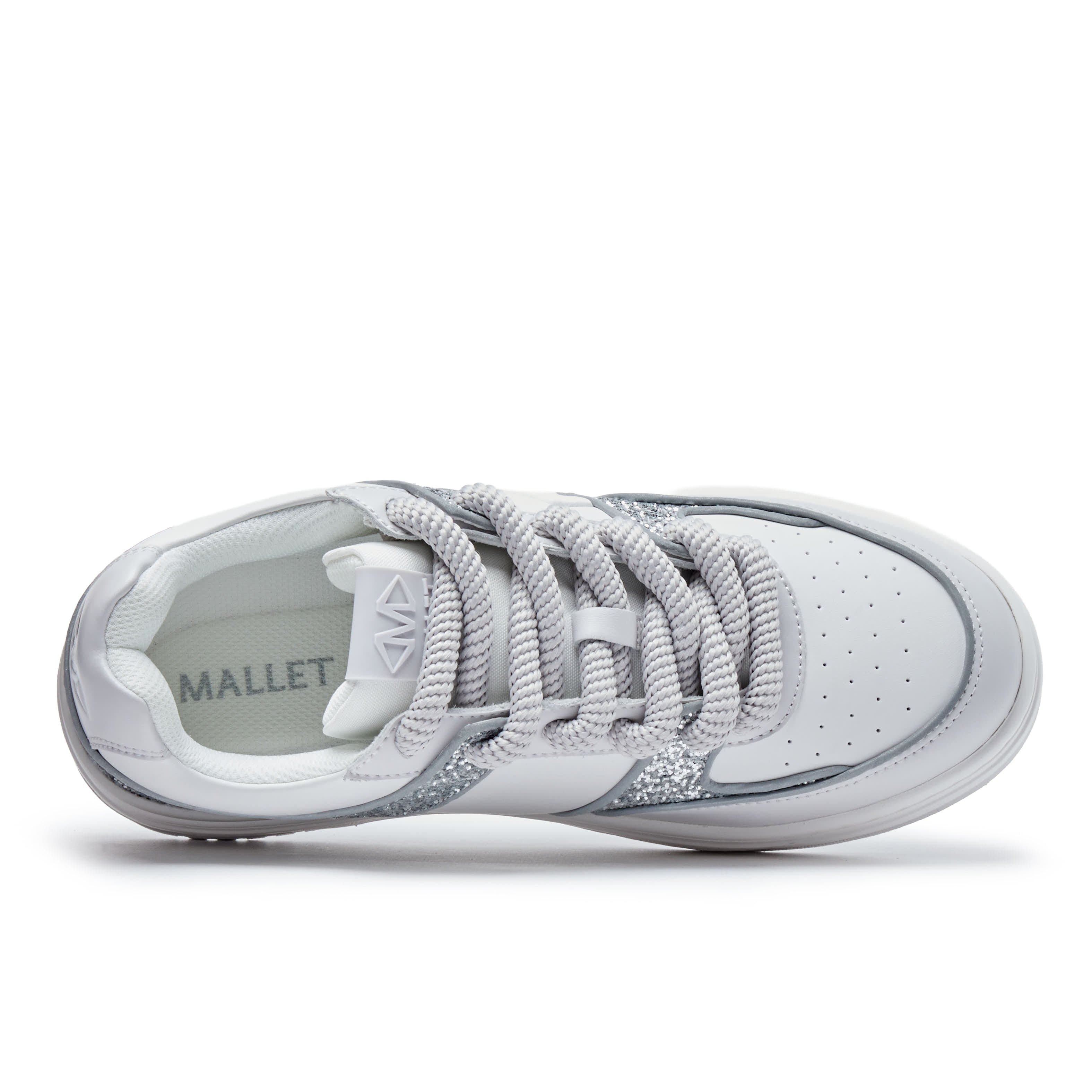MALLET Clayton Spark Sneakers, Alternate, color, White Grey Crystal