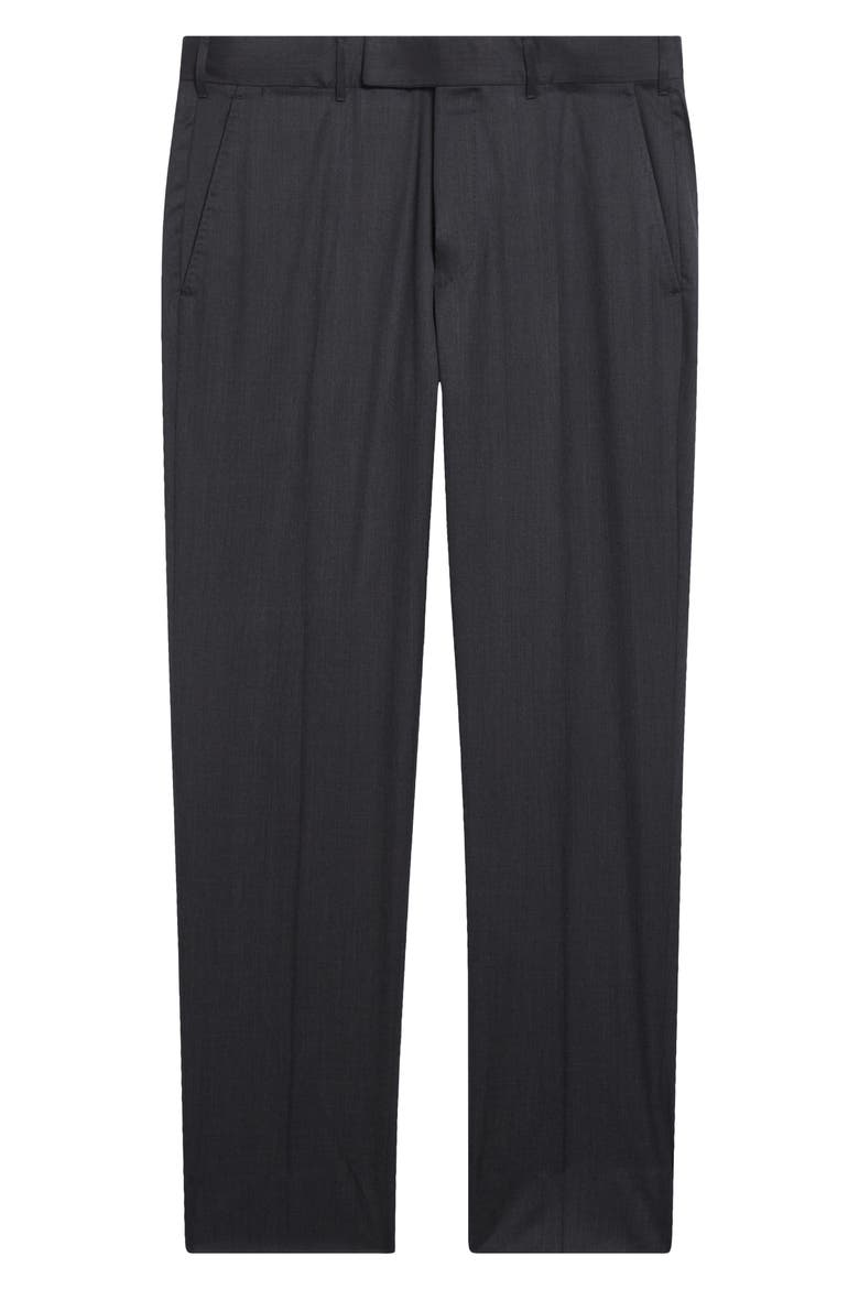 Centoventimila Wool Trousers, Alternate, color, DARK GREY