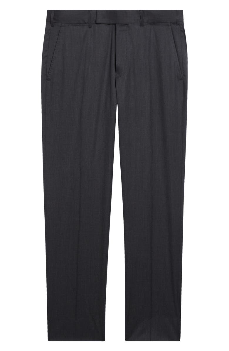 ZEGNA Centoventimila Wool Trousers, Alternate, color, Dark Grey
