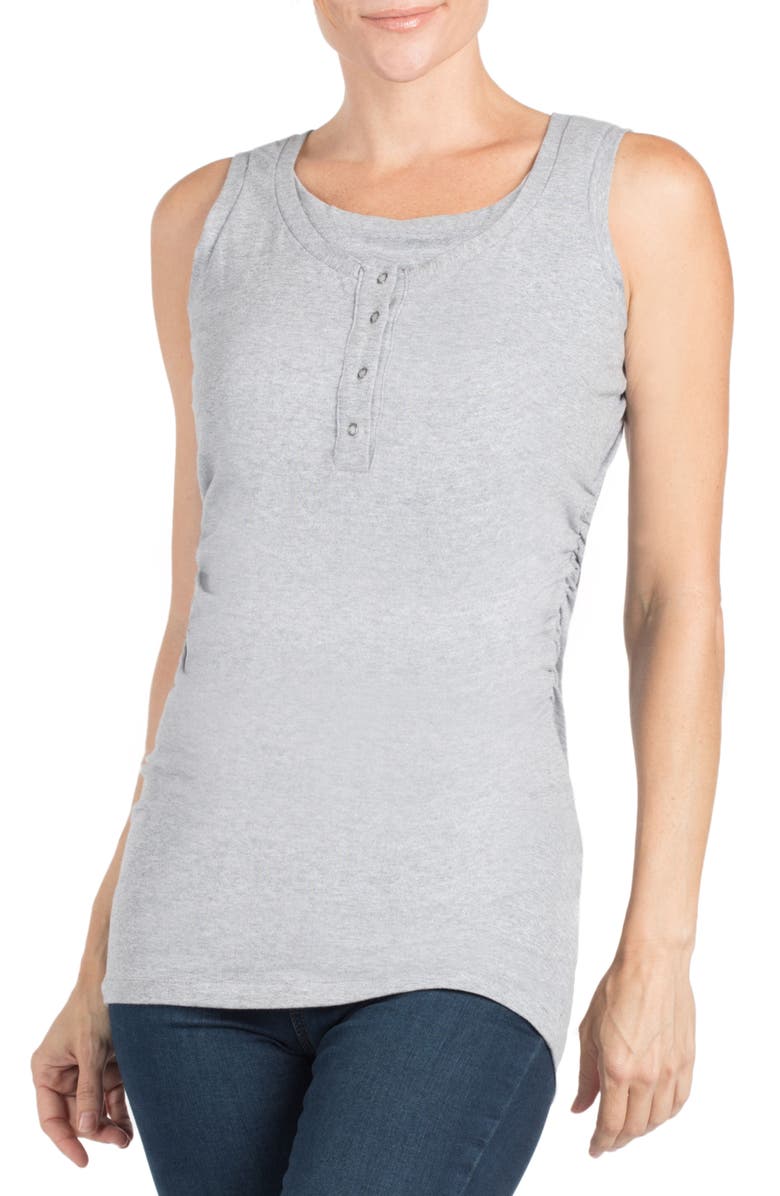 Savi Mom Davie Maternity/Nursing Tank, Main, color, 