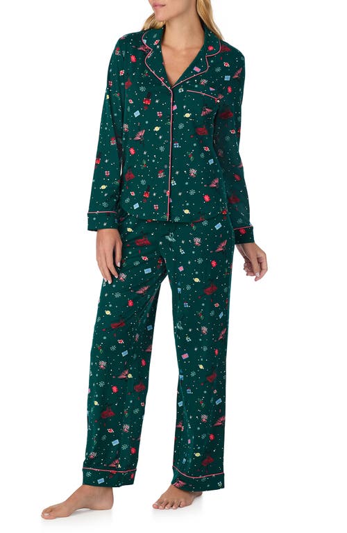 Kate Spade New York Print Pajamas In Animal Print