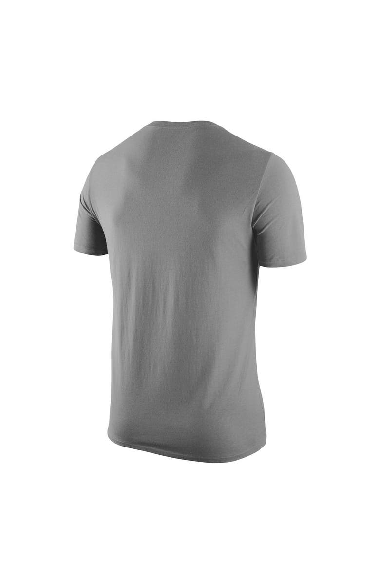 Nike Men's Nike Heather Gray Syracuse Orange Basketball Logo T-Shirt, Alternate, color, 