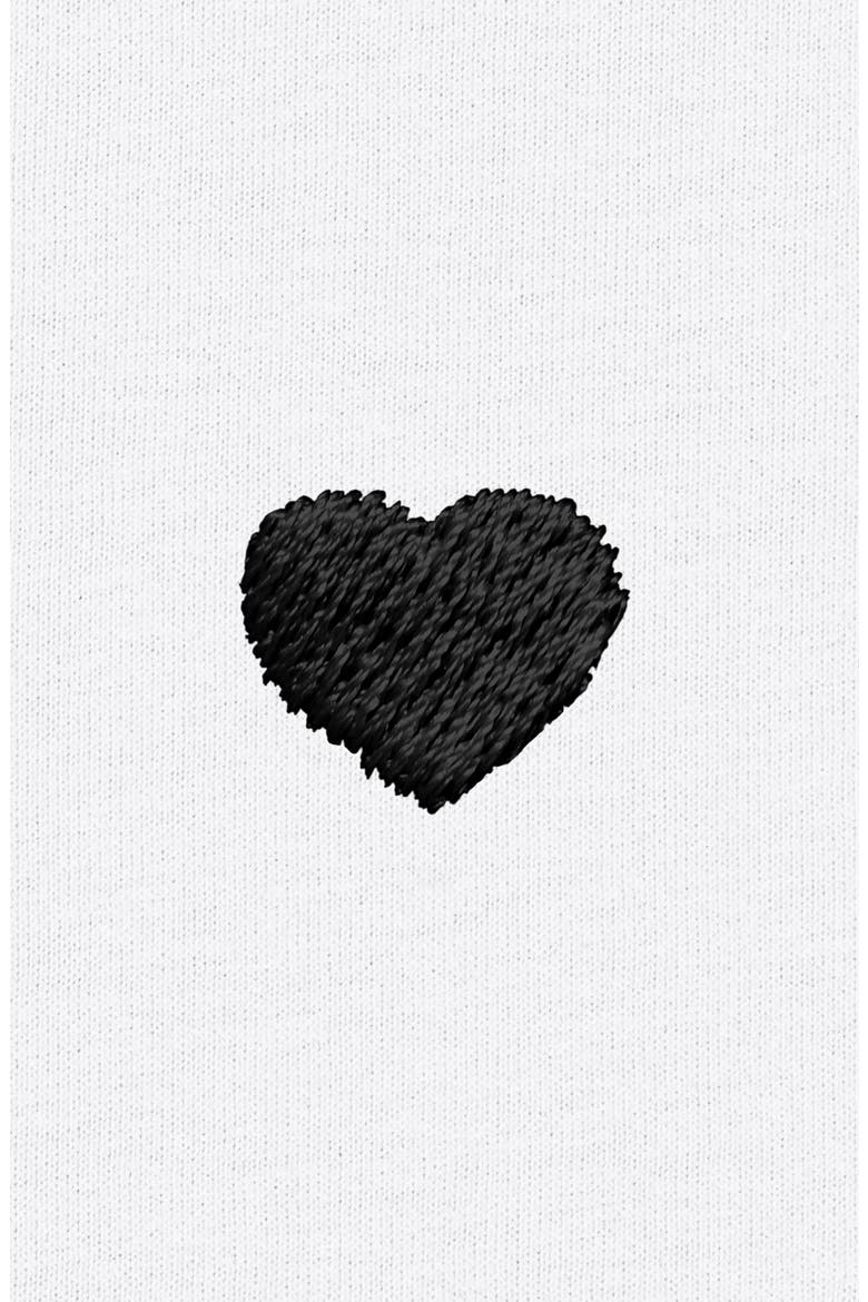Lil Heart Cotton Jersey Tank, Alternate, color, White