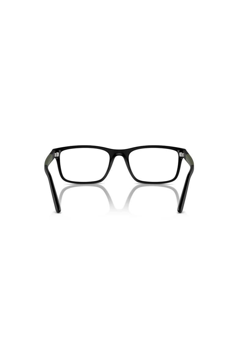 55mm Rectangle optical glasses, Alternate, color, Black