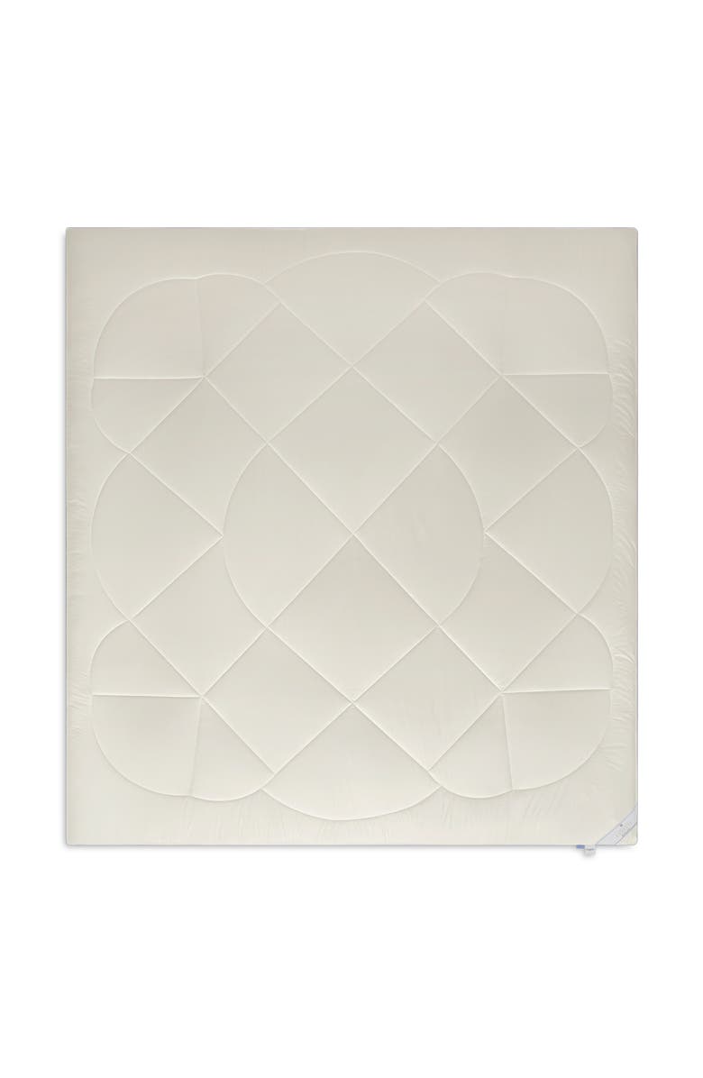 Togas Everett alpaca wool comforter, Alternate, color, White