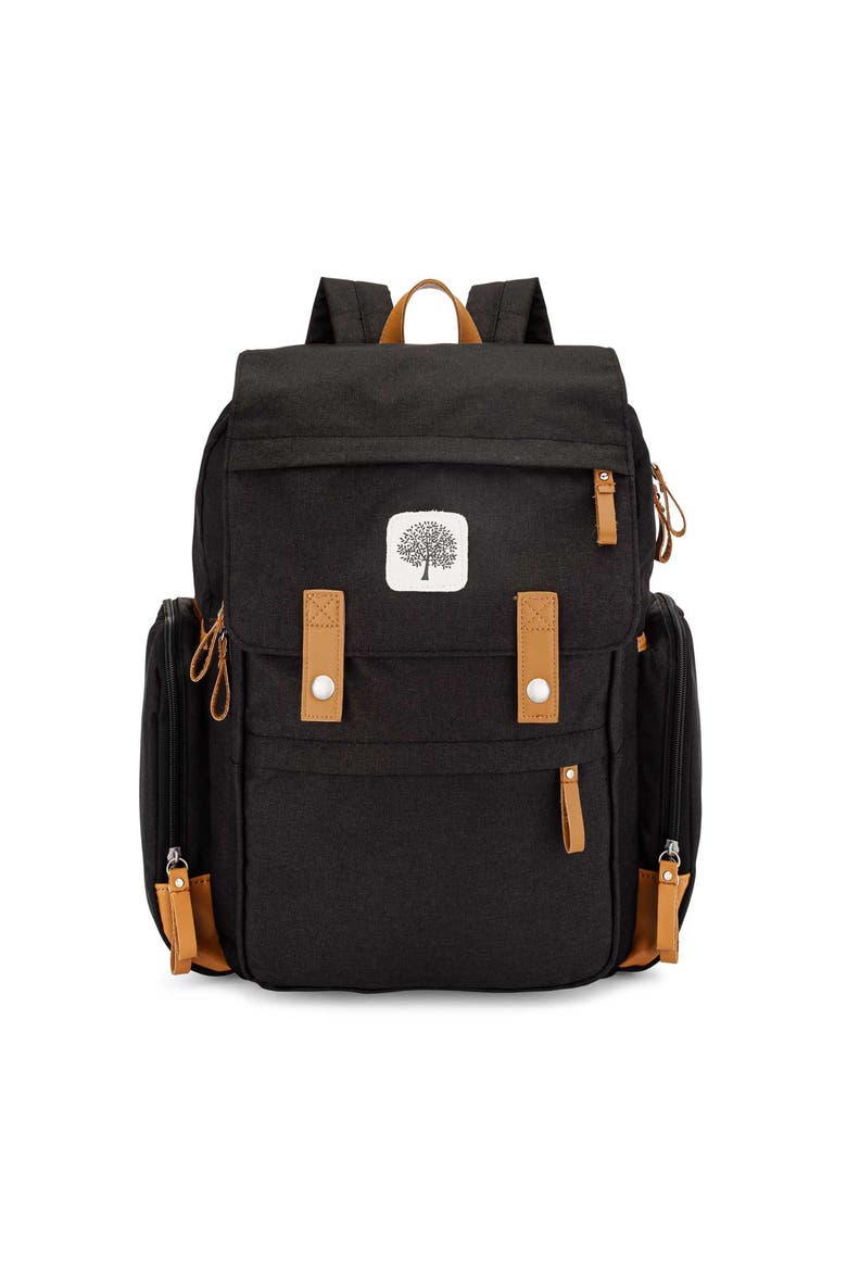 Birch Bag Diaper Backpack, Main, color, Black