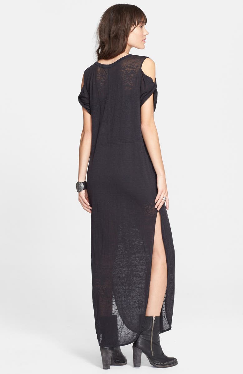 Free People 'Kick Around' Cold Shoulder Maxi Dress, Alternate, color, 