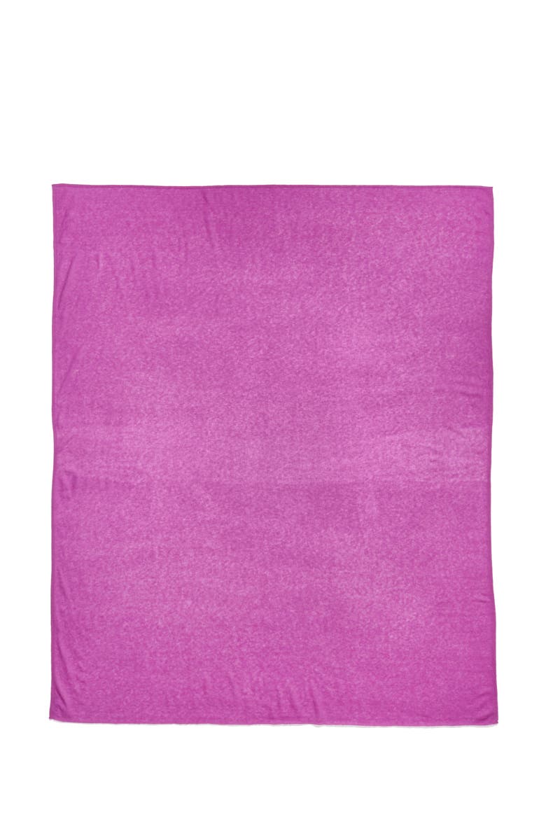 Lightweight Cashmere Scarf, Alternate, color, PURPLE SPARKLE