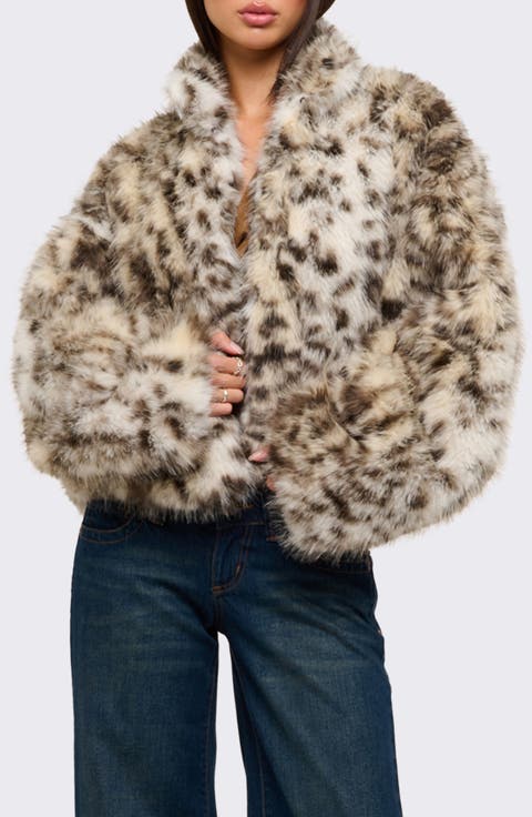 Atomic Faux Fur Jacket