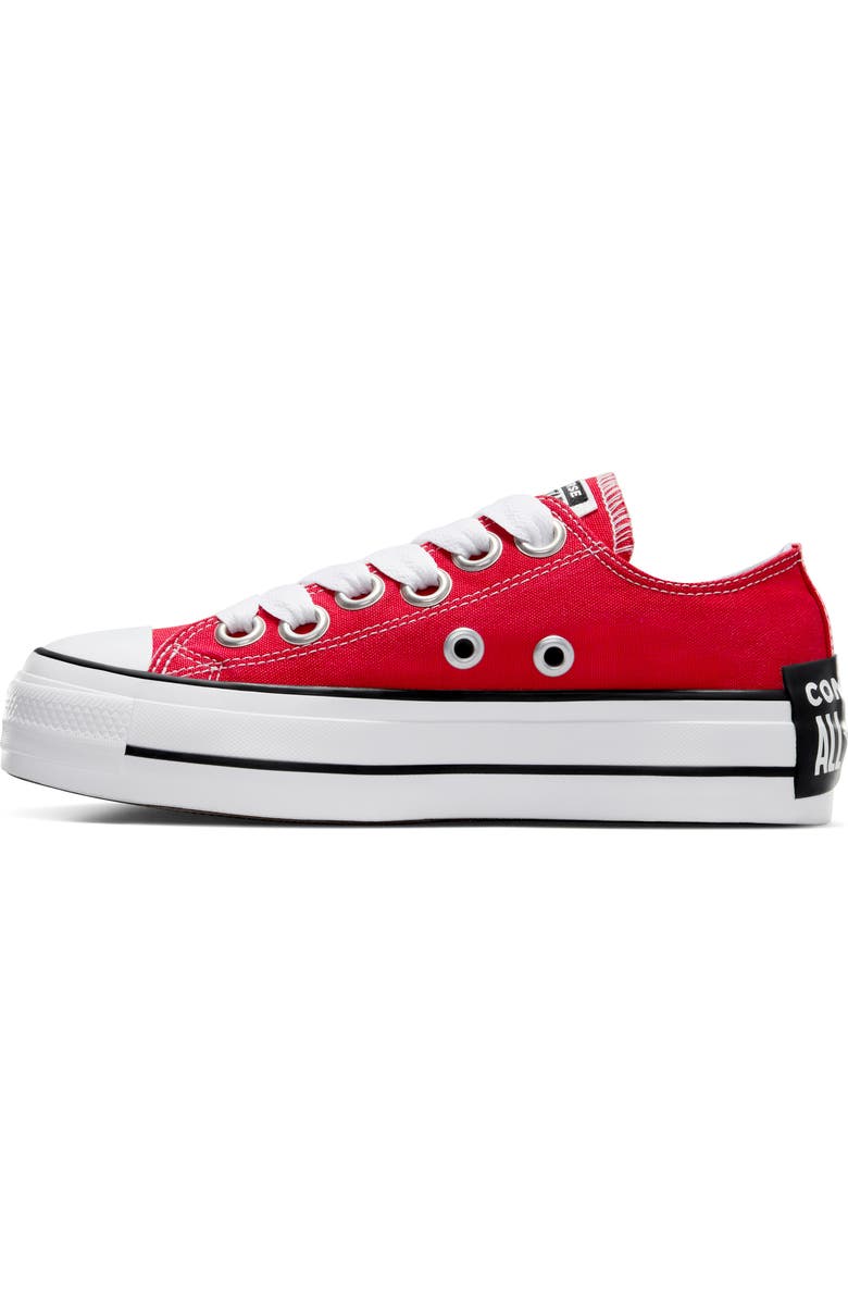 Converse Chuck Taylor<sup>®</sup> All Star<sup>®</sup> Lift Low Top Platform Sneaker, Alternate, color,