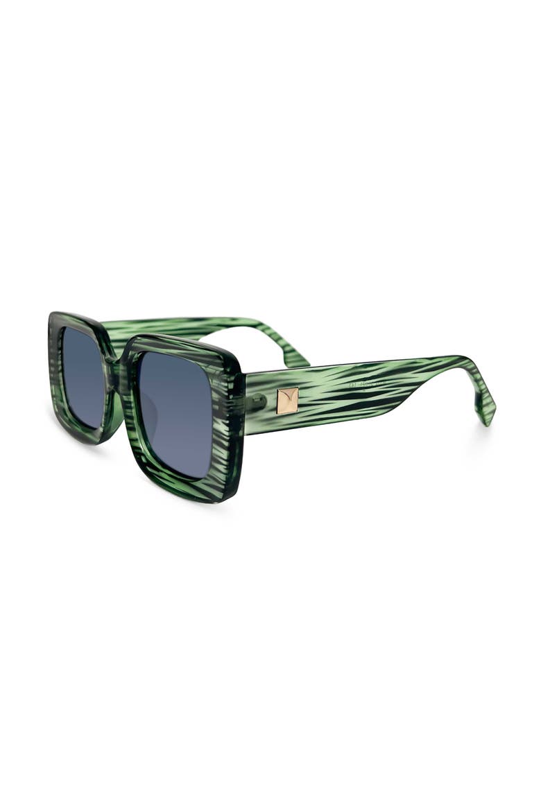 The Capri Sunglasses, Alternate, color, Green