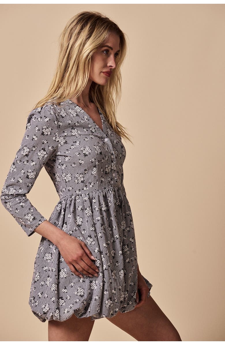 The Shirt The Reis Dress, Alternate, color, Black White