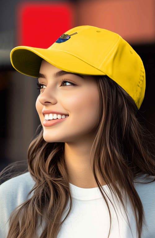 DALIX DALIX NOODLES EMBROIDERED CASUAL CAP 