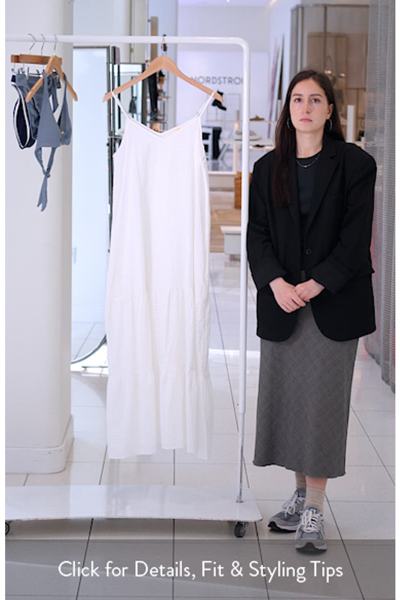 Tiered Maxi Cover-Up Dress video