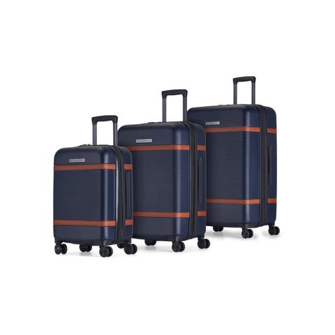 Wellington 3 Piece Hardside Luggage Set with TSA Lock