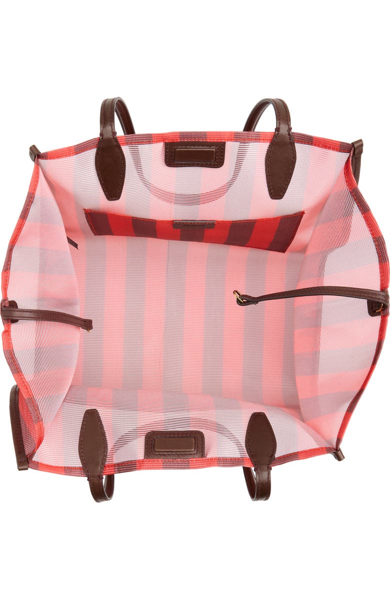 Madewell The Lexington Tote, Alternate, color, Enamel Red Multi