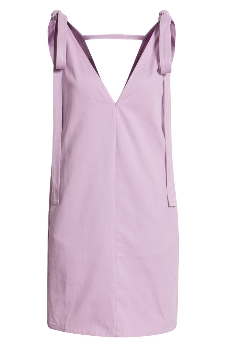 Amy Lynn V-Neck Shift Minidress, Alternate, color, Lilac