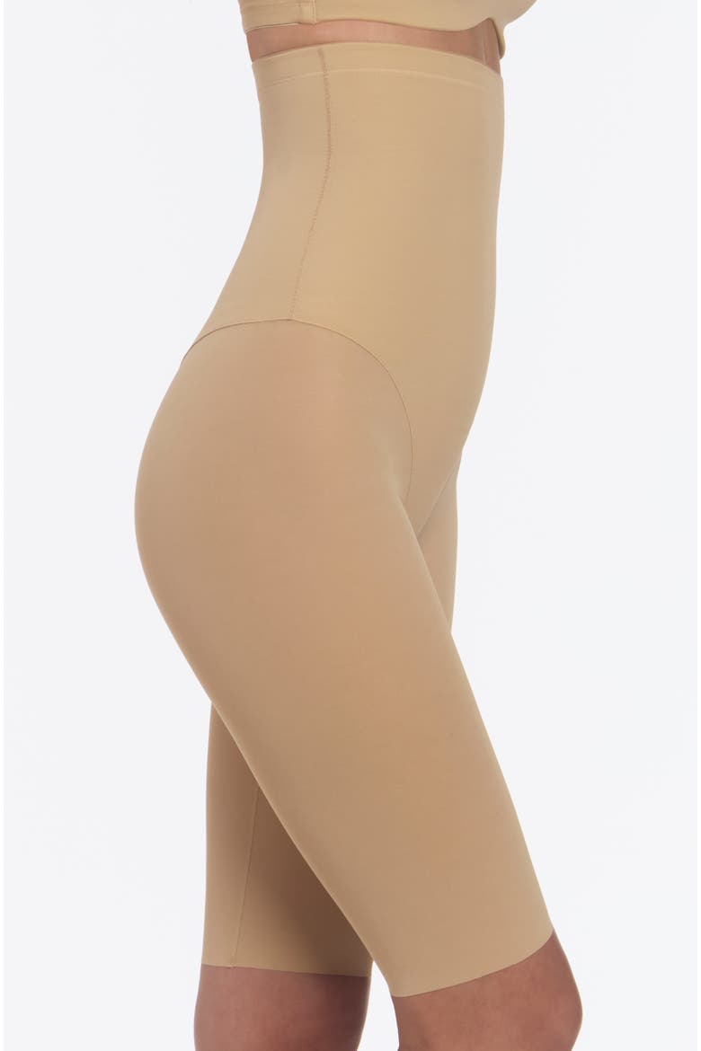 Firm Control High Waist Thigh Slimming Shapewear, Alternate, color, Mocha