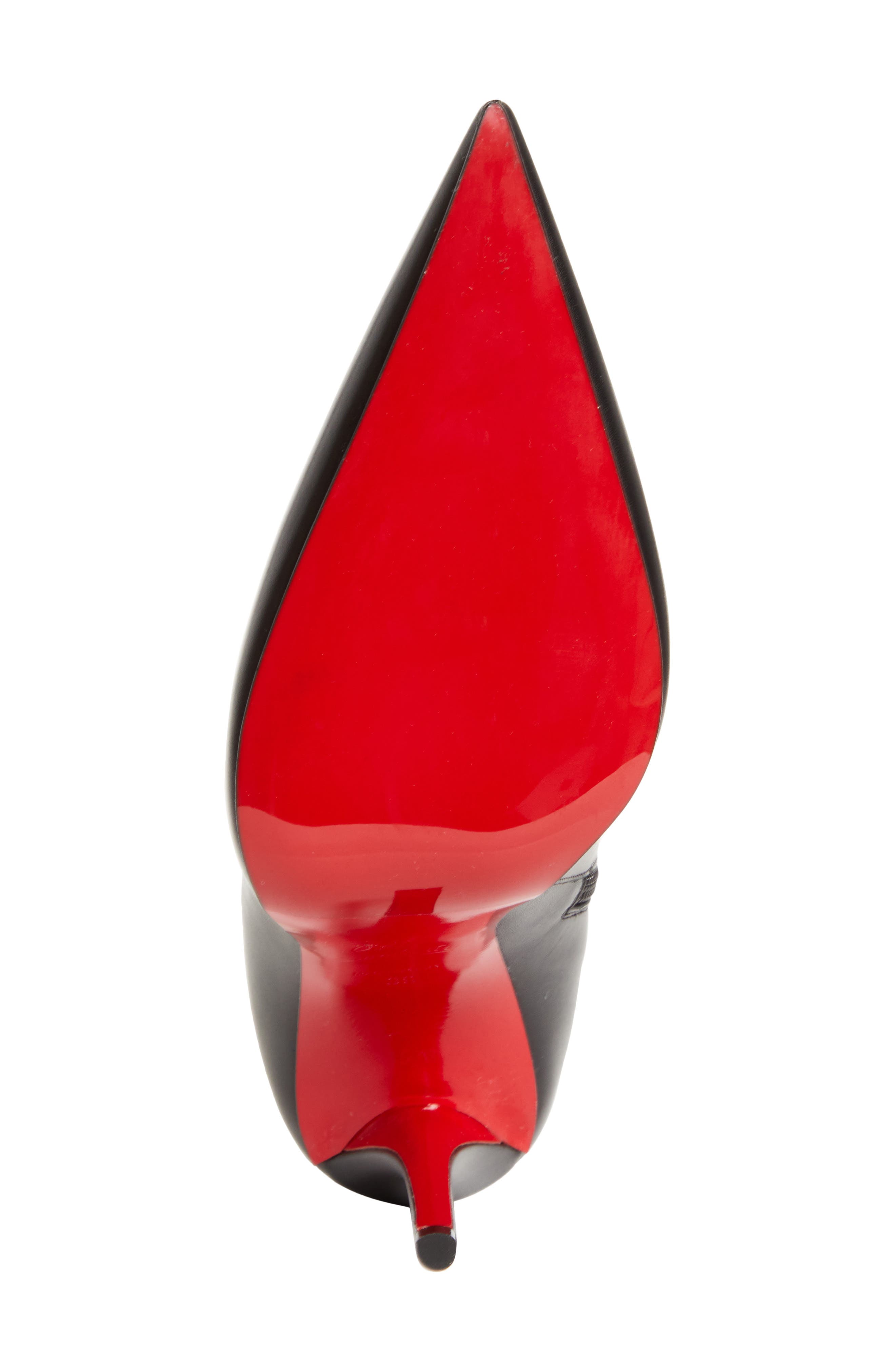 Christian Louboutin Miss Z Bootie, Alternate, color, Black