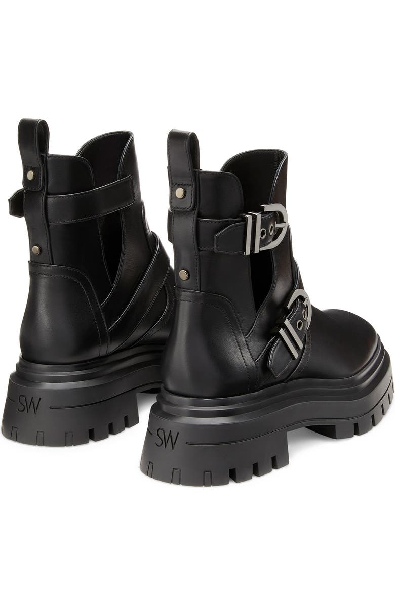 Stuart Weitzman Maverick Bedford Moto Bootie, Alternate, color,