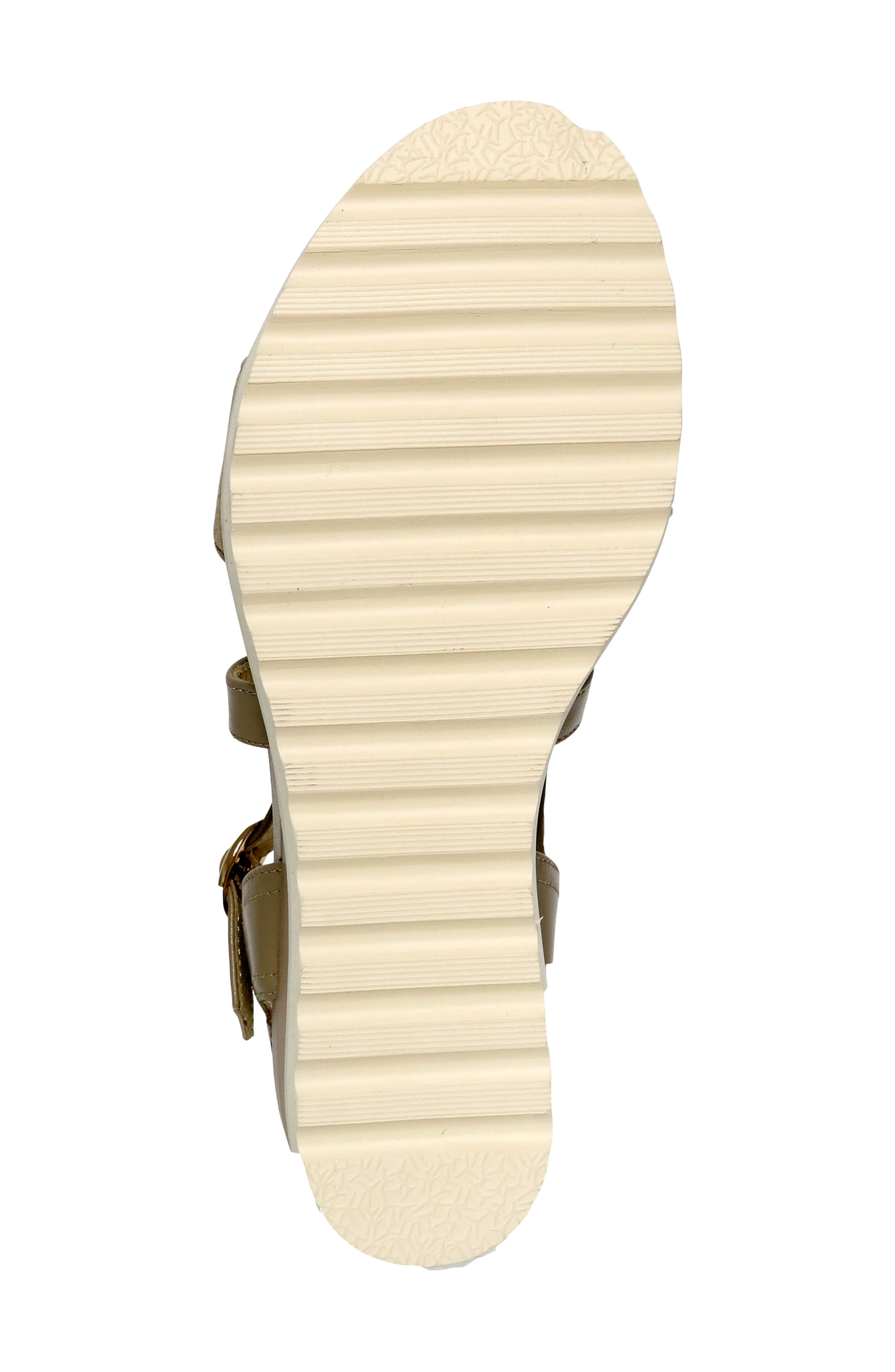 Kinsley Ankle Strap Wedge Sandal, Alternate, color, TAUPE SUEDE
