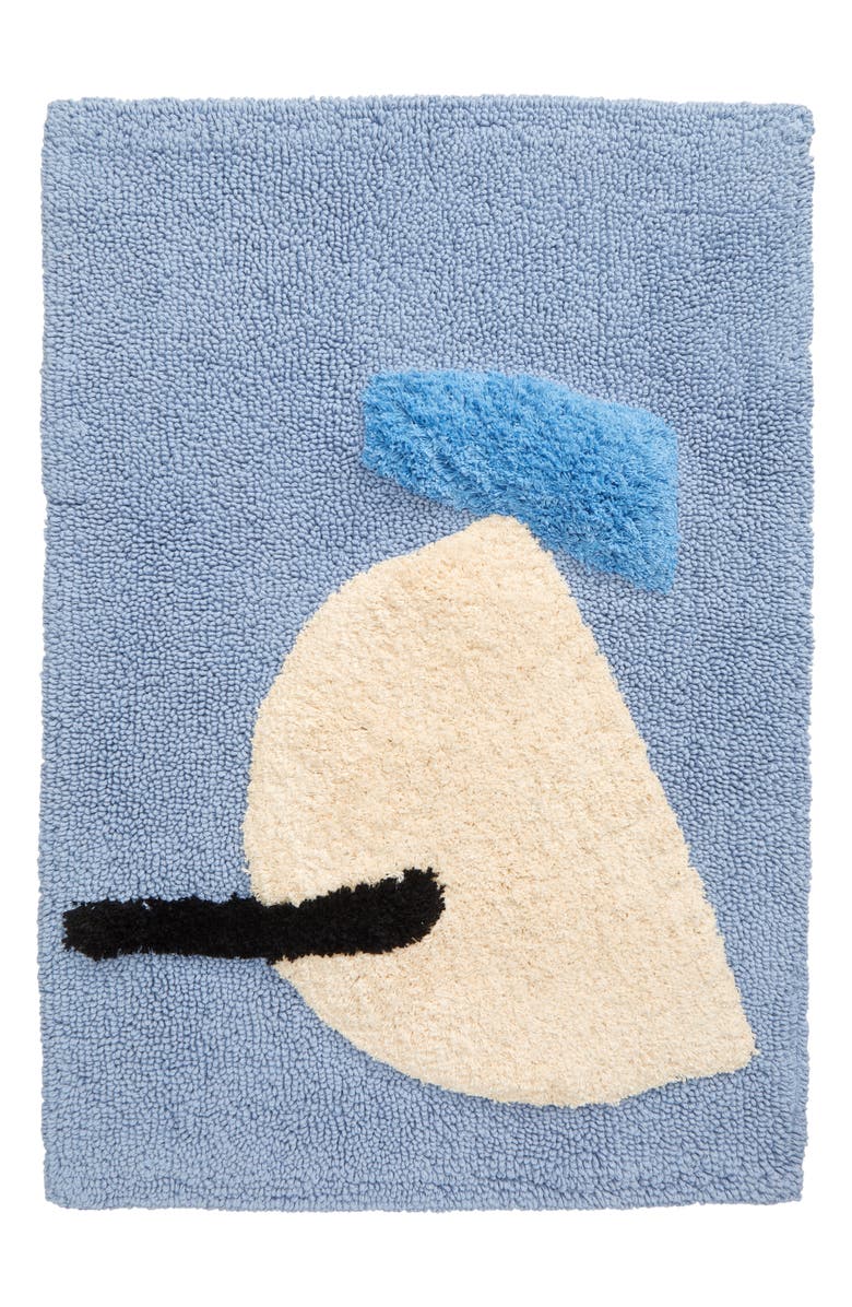 Cold Picnic Cool Breeze Organic Cotton Bath Mat, Main, color,
