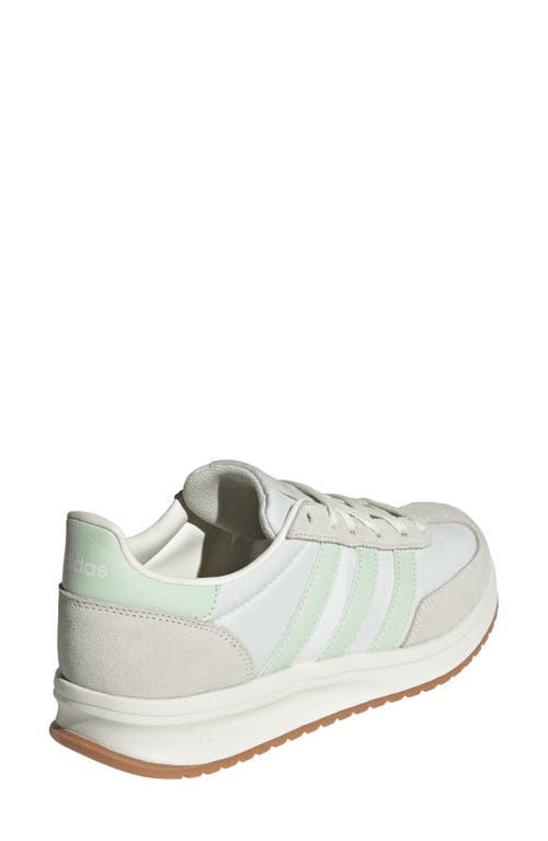 Adidas Originals Adidas Run 72 Sneaker In Off White/linen Green/gum