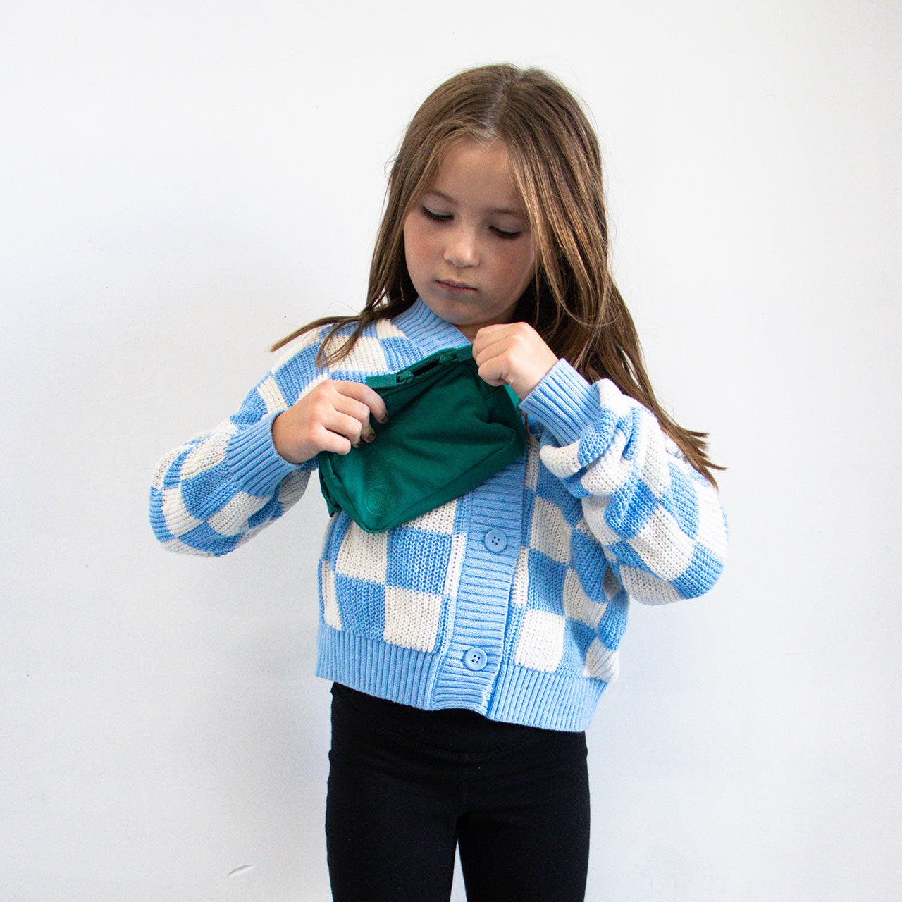 Parker Kids Co. Kid Belt Bag, Alternate, color, Peacock