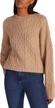 Favorite Daughter Oversize Cable Knit Sweater