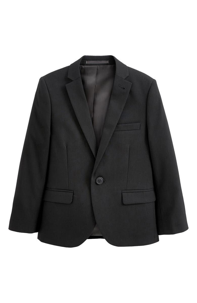 NEXT Kids' Solid Suit Jacket, Main, color, Black