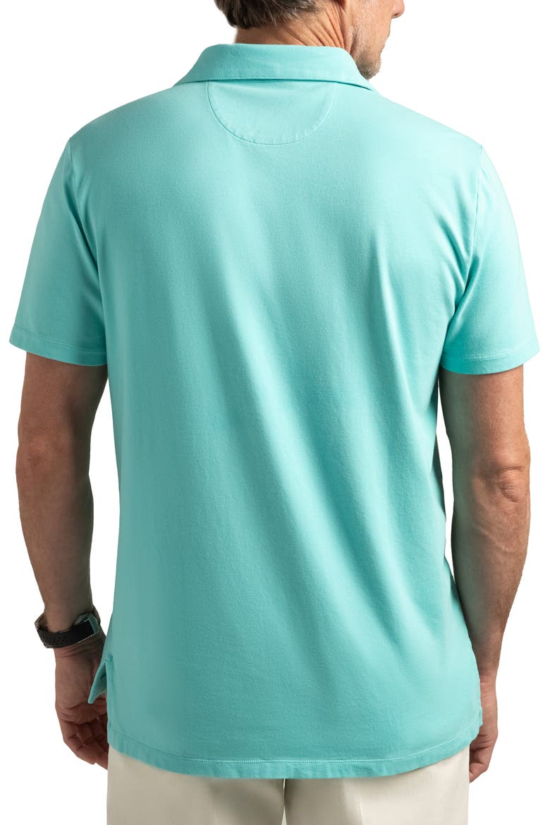 Pinehurst Classic Fit Cotton Blend Golf Polo, Alternate, color, BERMUDA