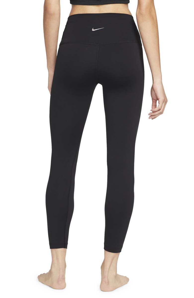 Nike Yoga Dri-FIT High Rise 7/8 Tights, Alternate, color, 