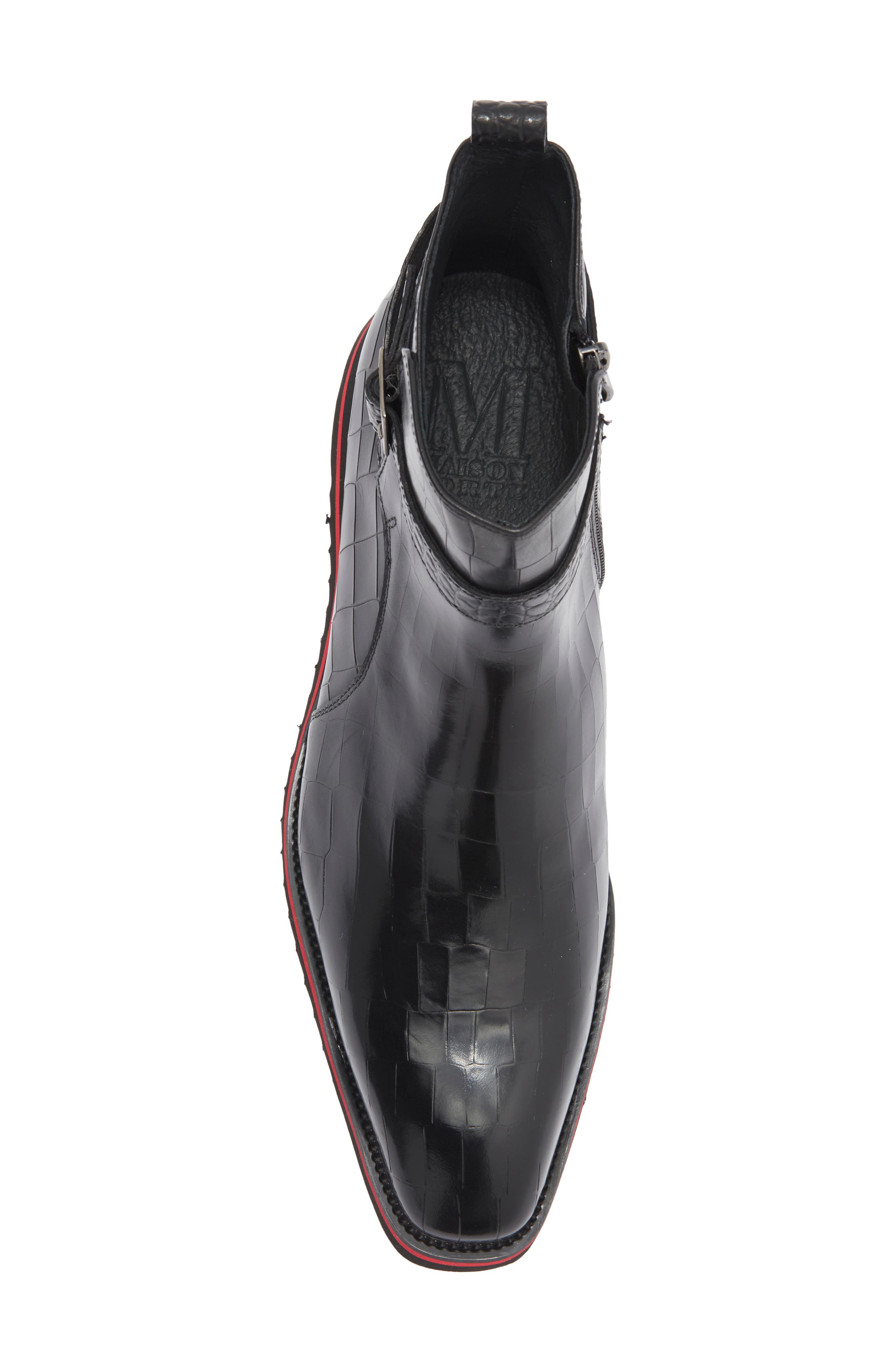 Centenario Side Zip Boot, Alternate, color, BLACK
