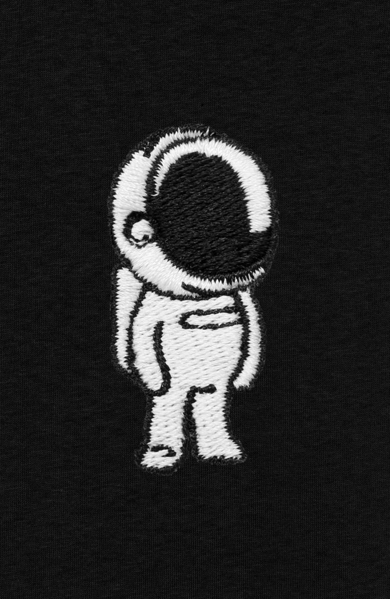 Dalix Mens Astronaut Soft Heavyweight Tee, Alternate, color, Black