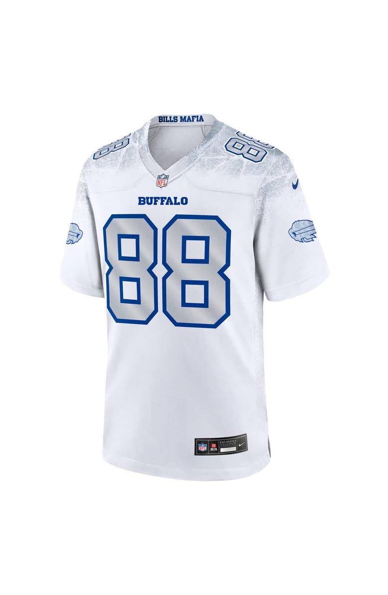 Nike Men's Nike Dawson Knox White Buffalo Bills 2025 Rivalries Collection Game Jersey, Alternate, color, White