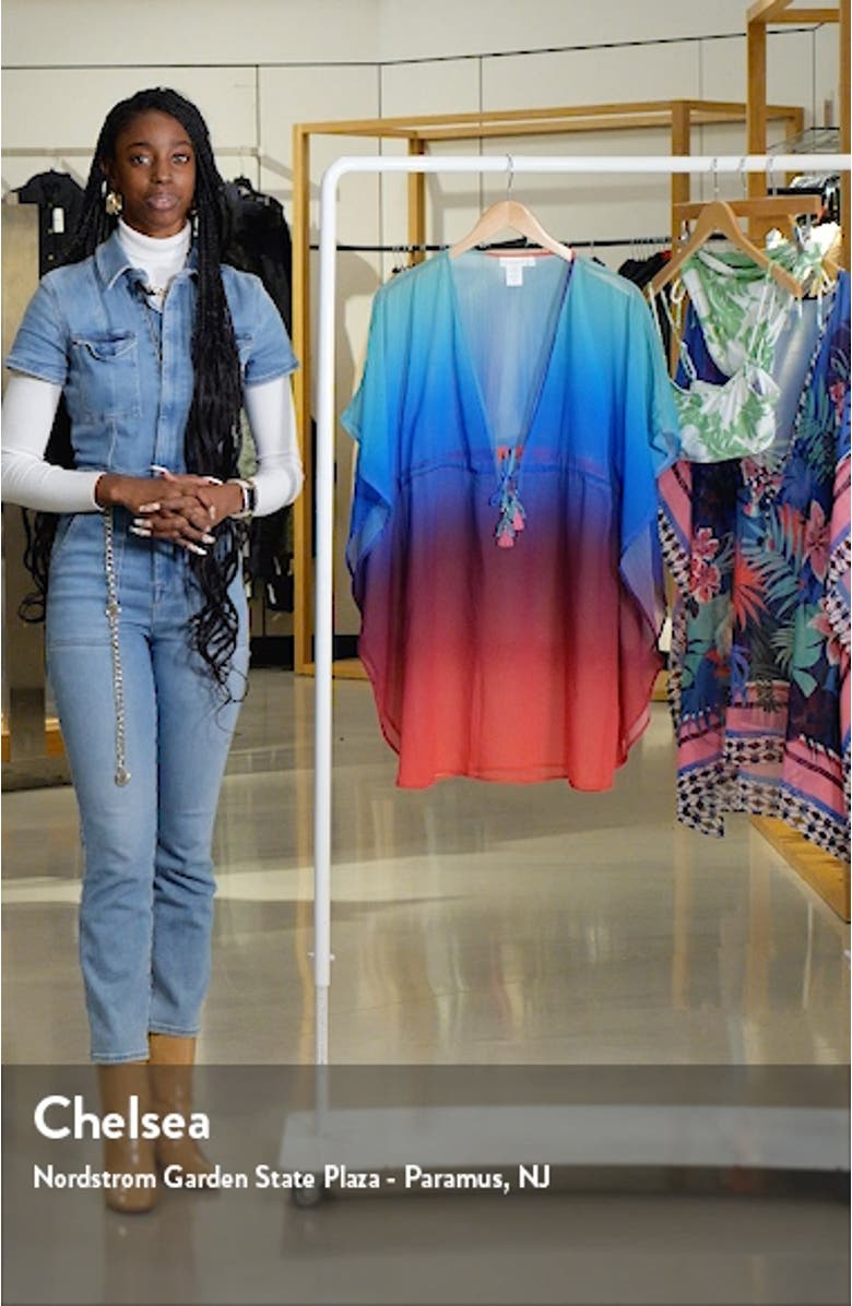 Heat of the Moment Chiffon Cover-Up Caftan, sales video thumbnail