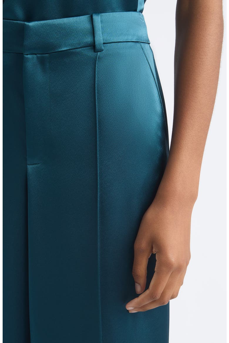 Jyn Wide Leg Pintuck Pants, Alternate, color, STORMWATER