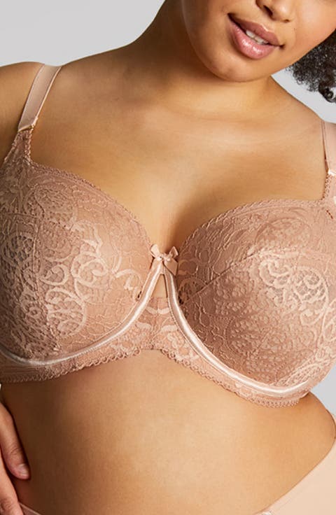 Estel Underwire Full Coverage Stretch Lace Side Support Bra