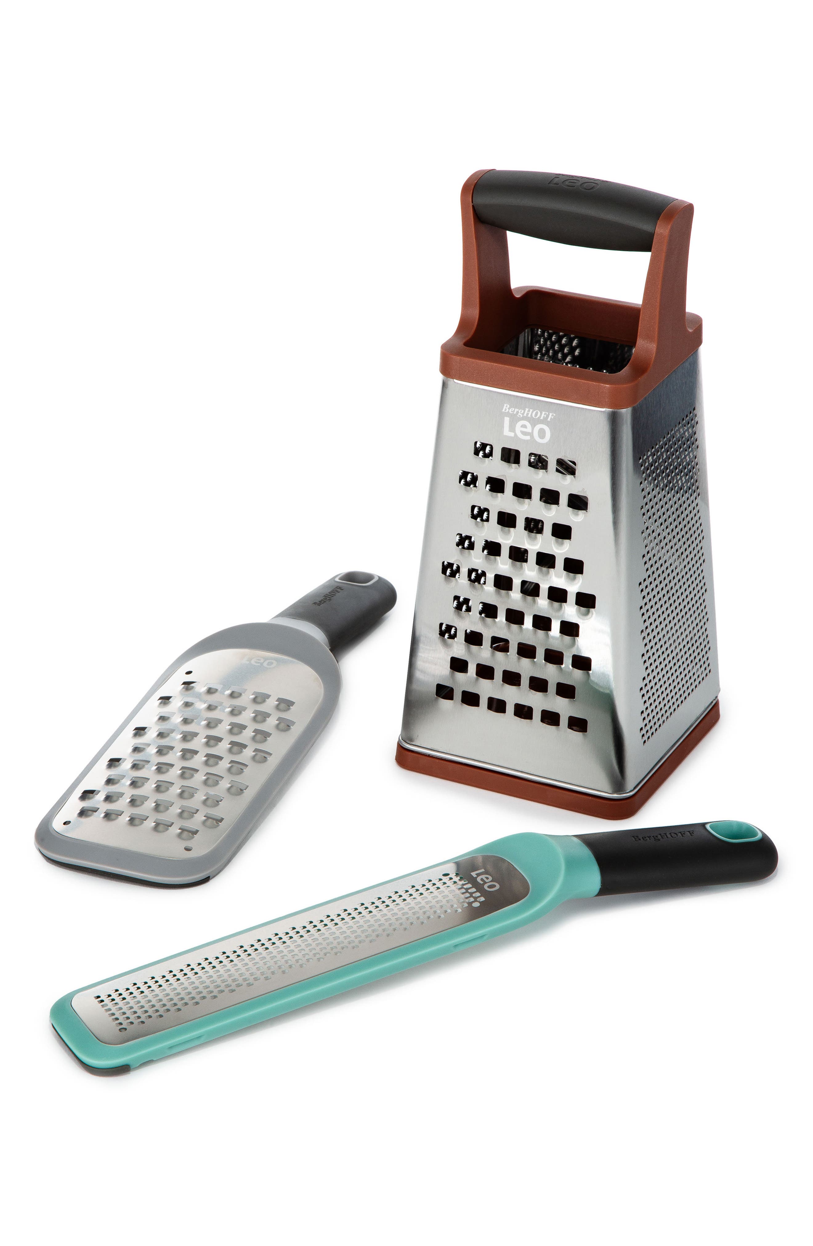 BergHOFF Leo 3-Piece Ultra Coarse Grater Set