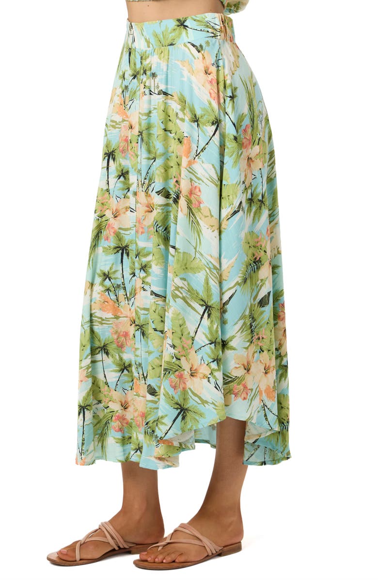 O'Neill Marnie Curved Hem Maxi Skirt, Alternate, color, 