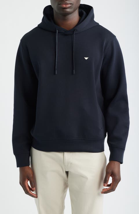 Embroidered Logo Hoodie