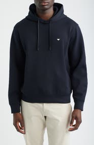 Emporio Armani Embroidered Logo Hoodie
