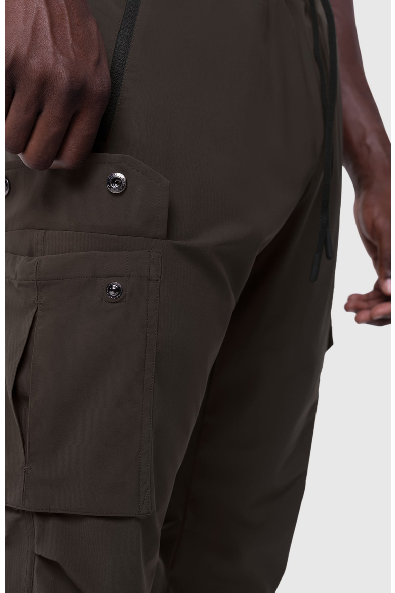 Tetra-Lite Cargo High Rib Water Repellent Jogger, Alternate, color, Dark Earth