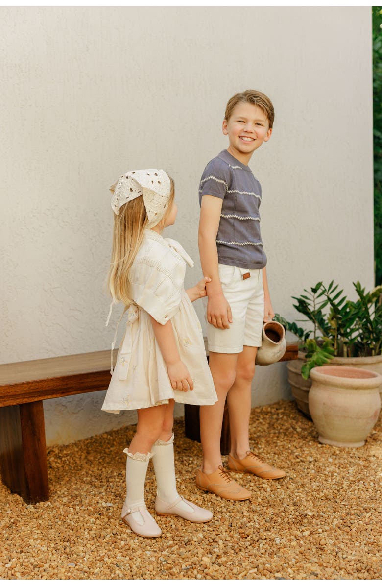 Ely's & Co. Looms Holland Collection - Wave Knit Cardigan, Alternate, color, Ivory