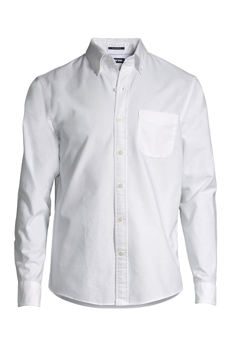 Traditional Fit Comfort-First Sail Rigger Oxford Shirt, Alternate, color, White