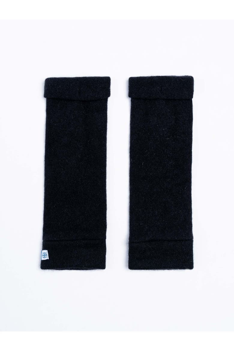 Beanie And Glove Cashmere Bundle, Alternate, color, Black