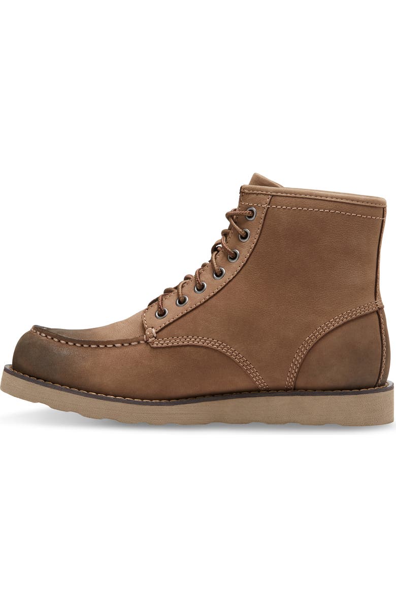 Eastland 'Lumber Up' Moc Toe Boot, Alternate, color, Earth Nubu